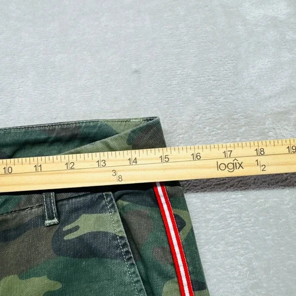 Sundry Camouflage Joggers with Red Stripe - Picture 15 of 15